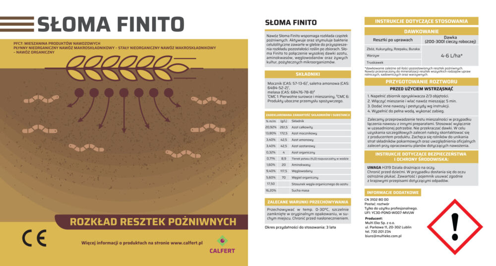 Sloma-finito-Etykieta