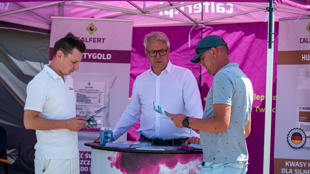 Wielkopolskie Manewry Cebulowe stoisko Calfert
