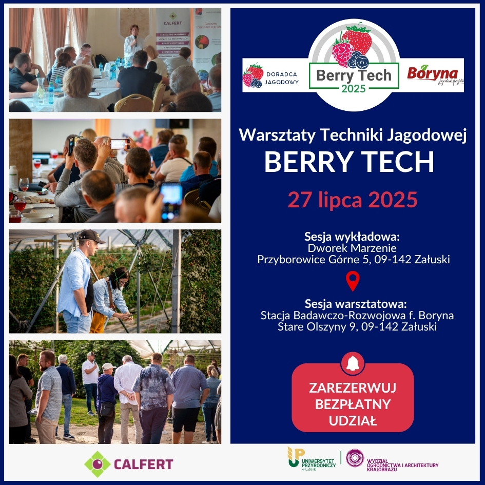 Zarezerwuj bezpłatny udział na Berry Tech 2025